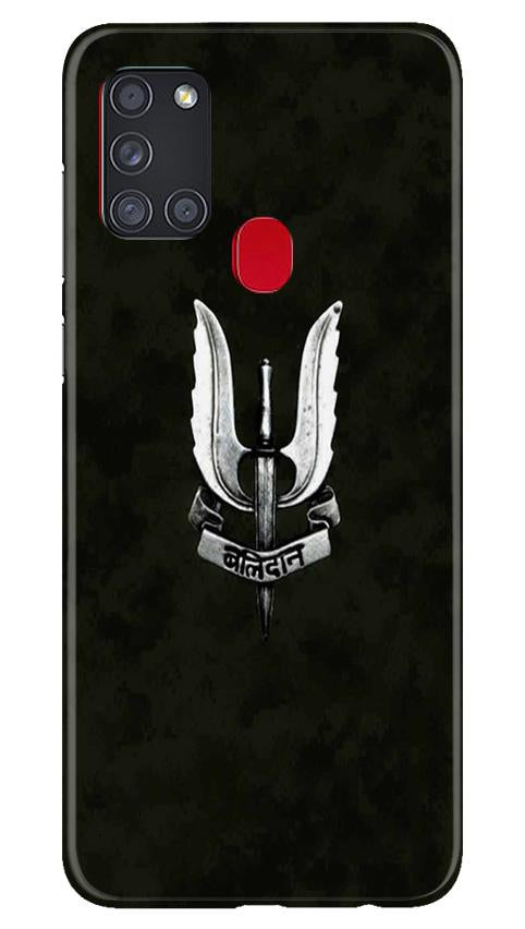 Balidaan Mobile Back Case for Samsung Galaxy A21s (Design - 355)