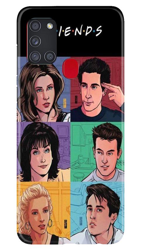 Friends Mobile Back Case for Samsung Galaxy A21s (Design - 357)