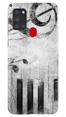 Music Mobile Back Case for Samsung Galaxy A21s (Design - 394)