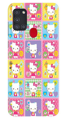 Kitty Mobile Back Case for Samsung Galaxy A21s (Design - 400)