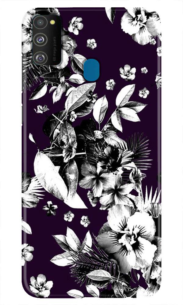 white flowers Case for Samsung Galaxy M21