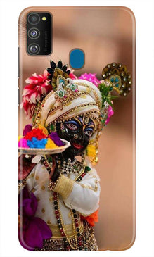 Lord Krishna2 Mobile Back Case for Samsung Galaxy M21 (Design - 17)
