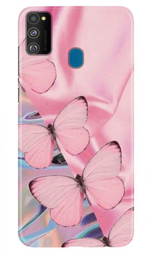 Butterflies Mobile Back Case for Samsung Galaxy M21 (Design - 26)
