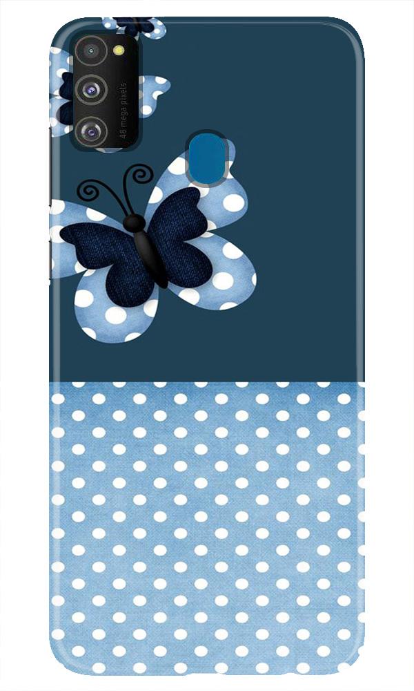 White dots Butterfly Case for Samsung Galaxy M21