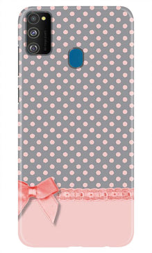 Gift Wrap2 Mobile Back Case for Samsung Galaxy M21 (Design - 33)