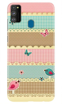 Gift paper Mobile Back Case for Samsung Galaxy M21 (Design - 38)