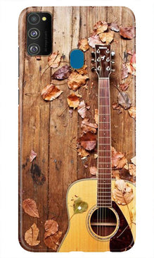 Guitar Mobile Back Case for Samsung Galaxy M21 (Design - 43)