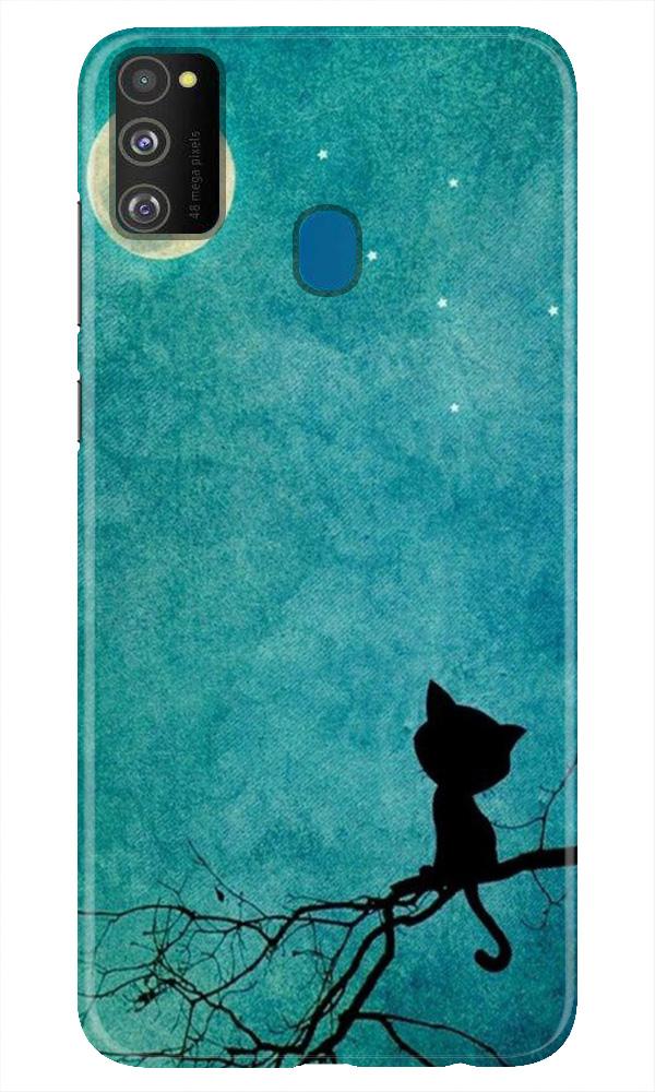 Moon cat Case for Samsung Galaxy M21