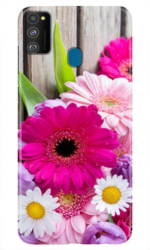 Coloful Daisy2 Mobile Back Case for Samsung Galaxy M21 (Design - 76)