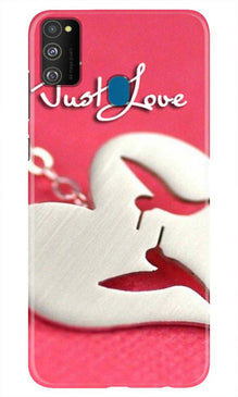 Just love Mobile Back Case for Samsung Galaxy M21 (Design - 88)