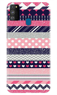 Pattern3 Mobile Back Case for Samsung Galaxy M21 (Design - 90)