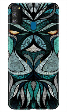 Lion Mobile Back Case for Samsung Galaxy M21 (Design - 97)