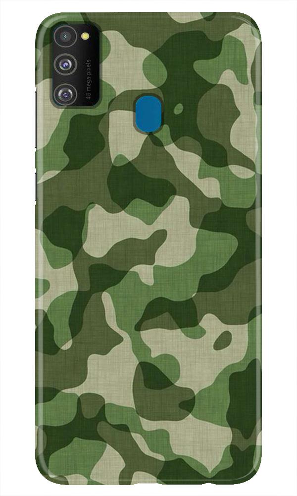 Army Camouflage Case for Samsung Galaxy M21(Design - 106)