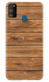 Wooden Look Case for Samsung Galaxy M21  (Design - 113)