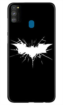 Batman Superhero Mobile Back Case for Samsung Galaxy M21  (Design - 119)