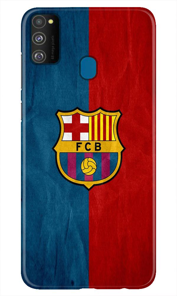 FCB Football Case for Samsung Galaxy M21  (Design - 123)