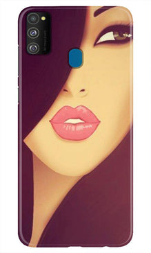 Girlish Mobile Back Case for Samsung Galaxy M21  (Design - 130)