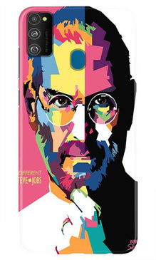 Steve Jobs Mobile Back Case for Samsung Galaxy M21  (Design - 132)