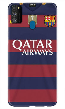Qatar Airways Mobile Back Case for Samsung Galaxy M21  (Design - 160)