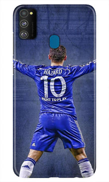 Hazard Mobile Back Case for Samsung Galaxy M21  (Design - 164)