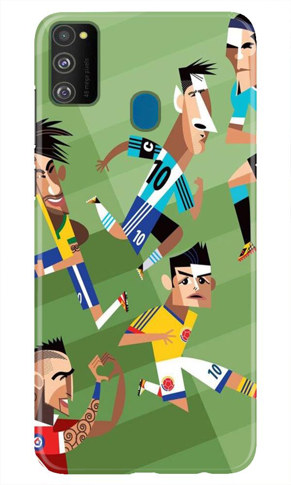 Football Case for Samsung Galaxy M21  (Design - 166)