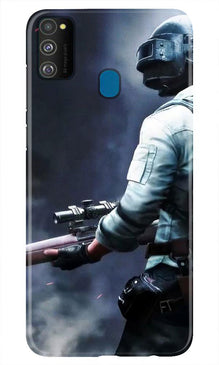 Pubg Mobile Back Case for Samsung Galaxy M21  (Design - 179)