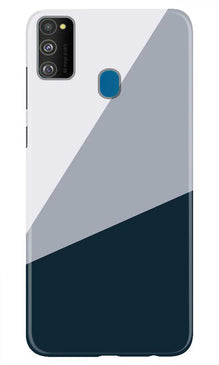 Blue Shade Mobile Back Case for Samsung Galaxy M21 (Design - 182)