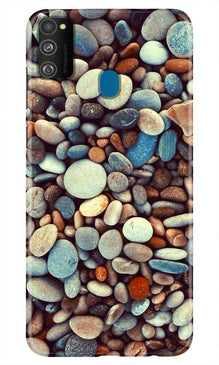 Pebbles Mobile Back Case for Samsung Galaxy M21 (Design - 205)