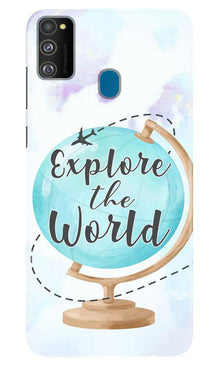 Explore the World Mobile Back Case for Samsung Galaxy M21 (Design - 207)