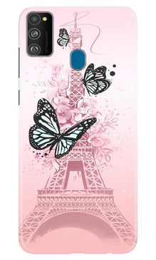 Eiffel Tower Mobile Back Case for Samsung Galaxy M21 (Design - 211)