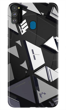 Modern Art Mobile Back Case for Samsung Galaxy M21 (Design - 230)