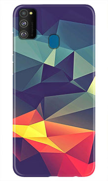 Modern Art Mobile Back Case for Samsung Galaxy M21 (Design - 232)