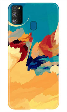 Modern Art Mobile Back Case for Samsung Galaxy M21 (Design - 236)
