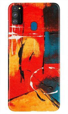 Modern Art Mobile Back Case for Samsung Galaxy M21 (Design - 239)