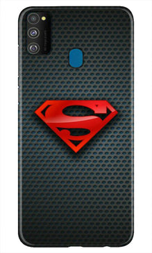 Superman Mobile Back Case for Samsung Galaxy M21 (Design - 247)
