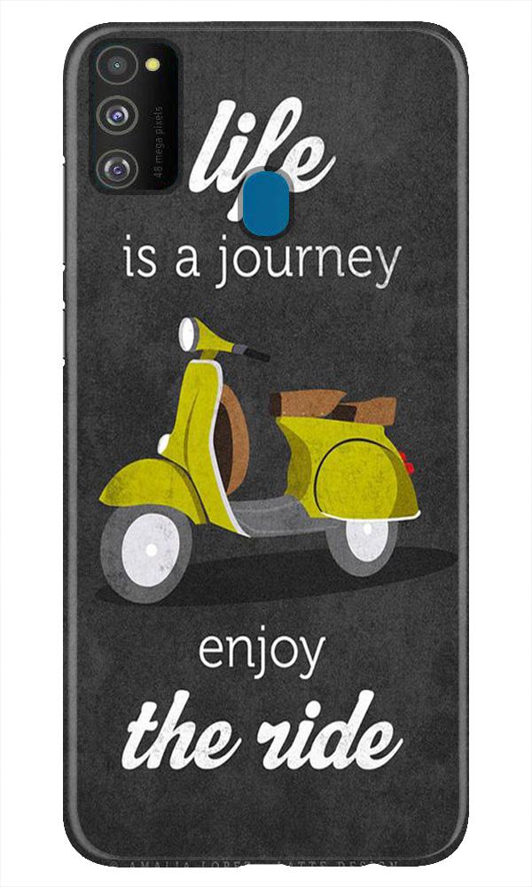 Life is a Journey Case for Samsung Galaxy M21 (Design No. 261)