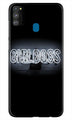 Girl Boss Black Case for Samsung Galaxy M21 (Design No. 268)