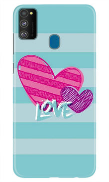 Love Mobile Back Case for Samsung Galaxy M21 (Design - 299)