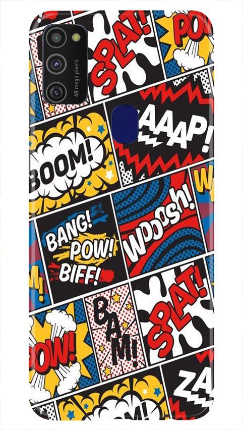 Boom Mobile Back Case for Samsung Galaxy M21   (Design - 302)