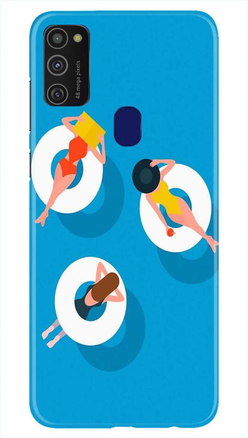 Girlish Mobile Back Case for Samsung Galaxy M21   (Design - 306)