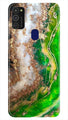 Marble Texture Mobile Back Case for Samsung Galaxy M21   (Design - 307)
