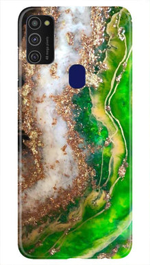 Marble Texture Mobile Back Case for Samsung Galaxy M21   (Design - 307)