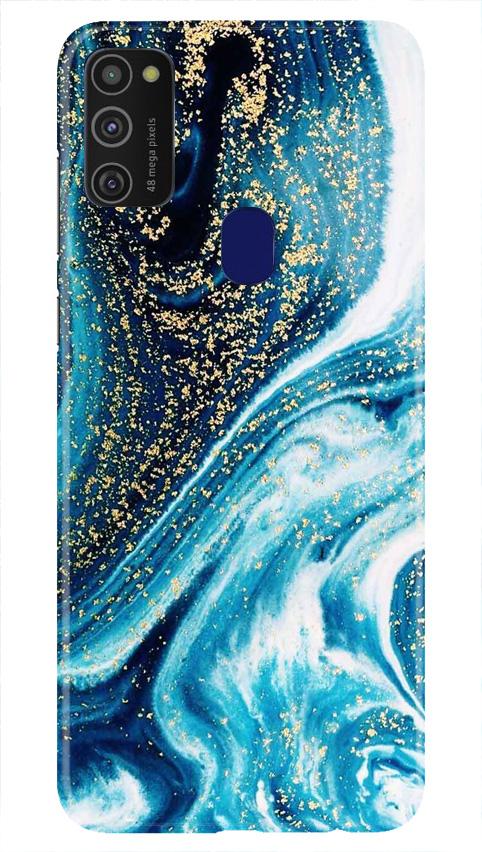Marble Texture Mobile Back Case for Samsung Galaxy M21   (Design - 308)