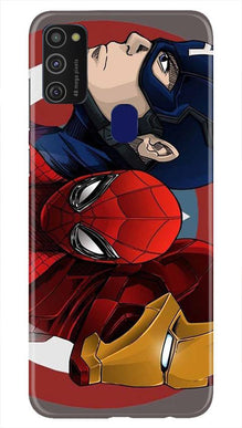Superhero Mobile Back Case for Samsung Galaxy M21   (Design - 311)