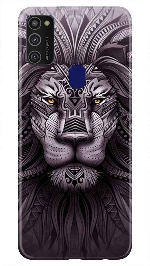 Lion Mobile Back Case for Samsung Galaxy M21 (Design - 315)