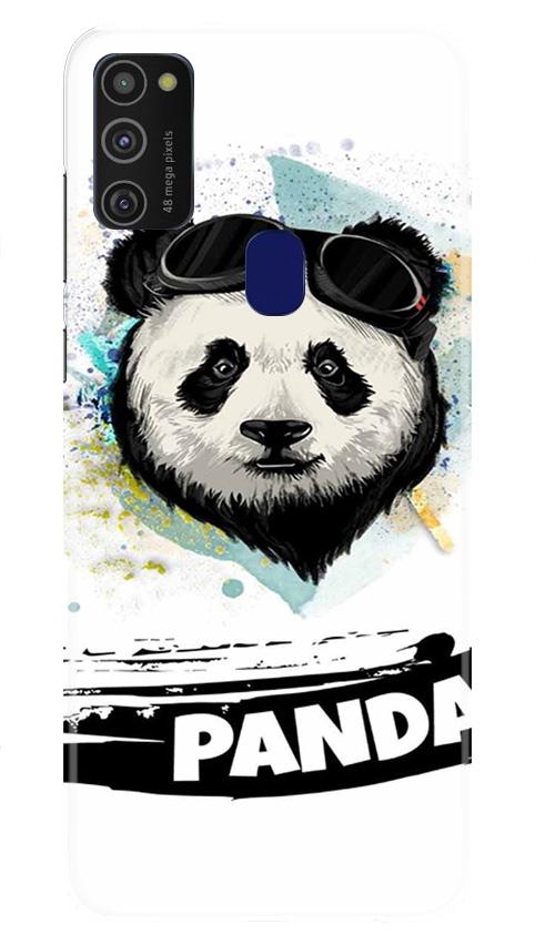Panda Mobile Back Case for Samsung Galaxy M21   (Design - 319)