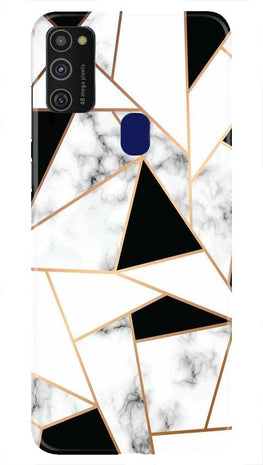 Marble Texture Mobile Back Case for Samsung Galaxy M21   (Design - 322)