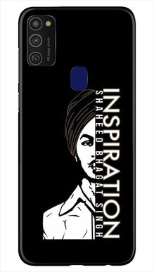 Bhagat Singh Mobile Back Case for Samsung Galaxy M21   (Design - 329)