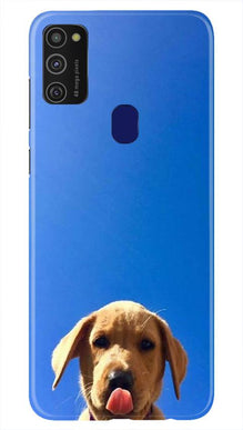 Dog Mobile Back Case for Samsung Galaxy M21   (Design - 332)