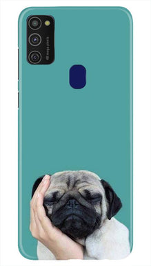 Puppy Mobile Back Case for Samsung Galaxy M21   (Design - 333)